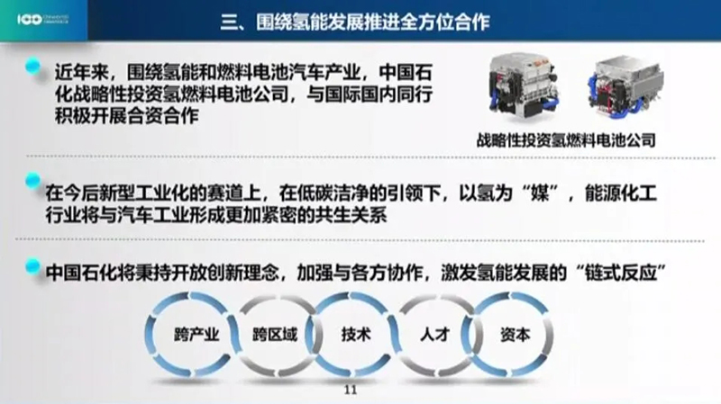 張玉卓：中國石化制定油氣氫電風發展計劃，正在布局可再生能源制氫