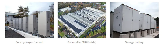 松下在英國工廠實施基于氫能的能源系統：燃料電池、太陽能與電池集成